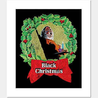 Black Christmas Posters and Art